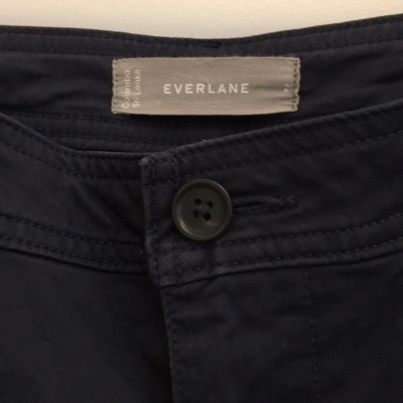 Everlane Lightweight Straight Leg Crop Pant - Picture 2 of 4